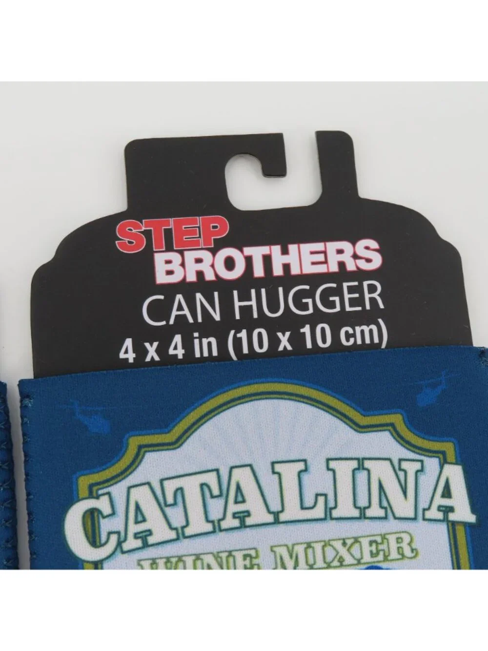 Step Brothers Catalina Wine Mixer 2 Can Huggers Coozie Koozie NEW Silver Buffalo